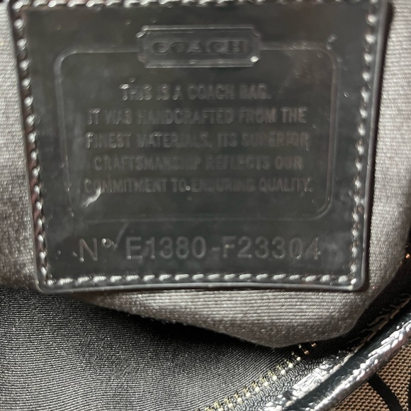 Coach Signature Foldover Tote H1380-F23304 - Picture 10 of 14